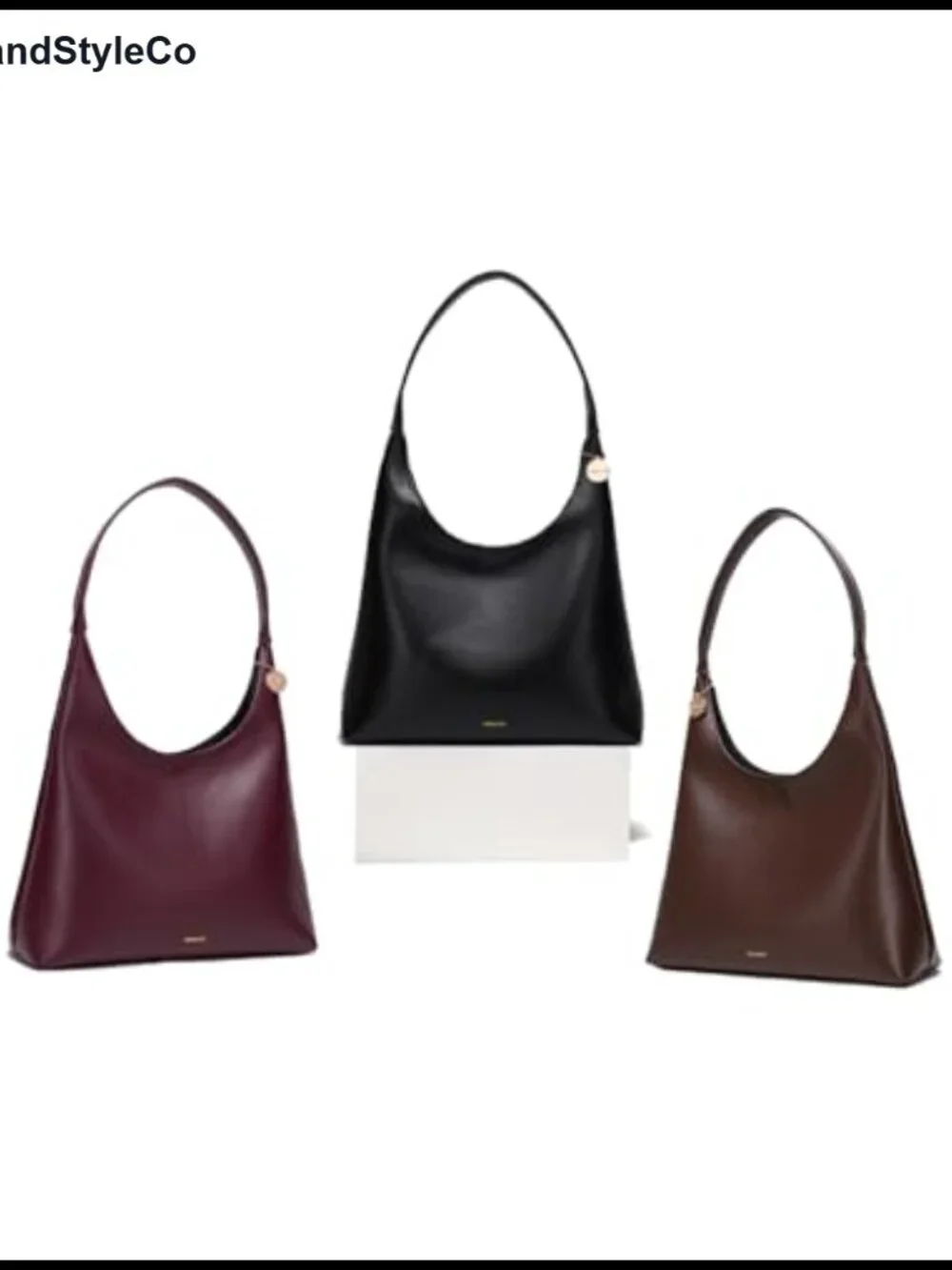 Slouchy Vegan Leather Hobo Shoulder Bag Large Tote Purse